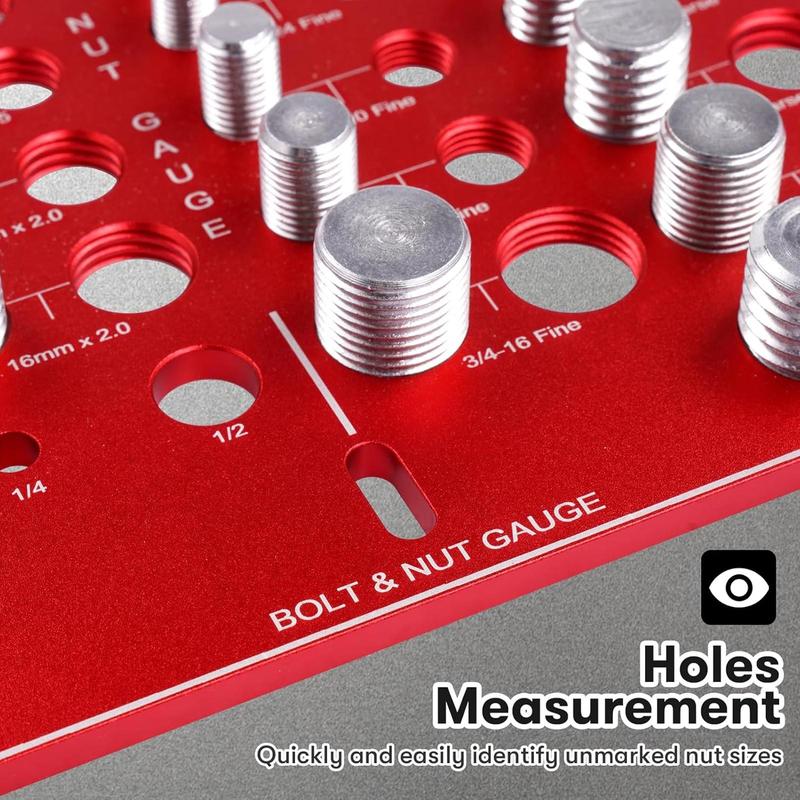 Metric & Standard Thread Checker