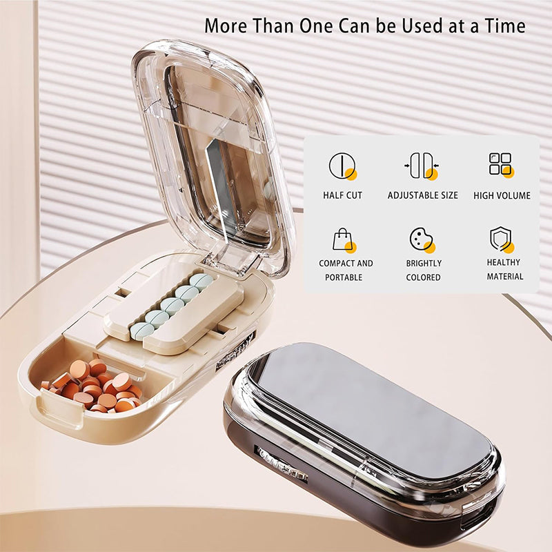 Multi Pill Cutter with Precision Guide