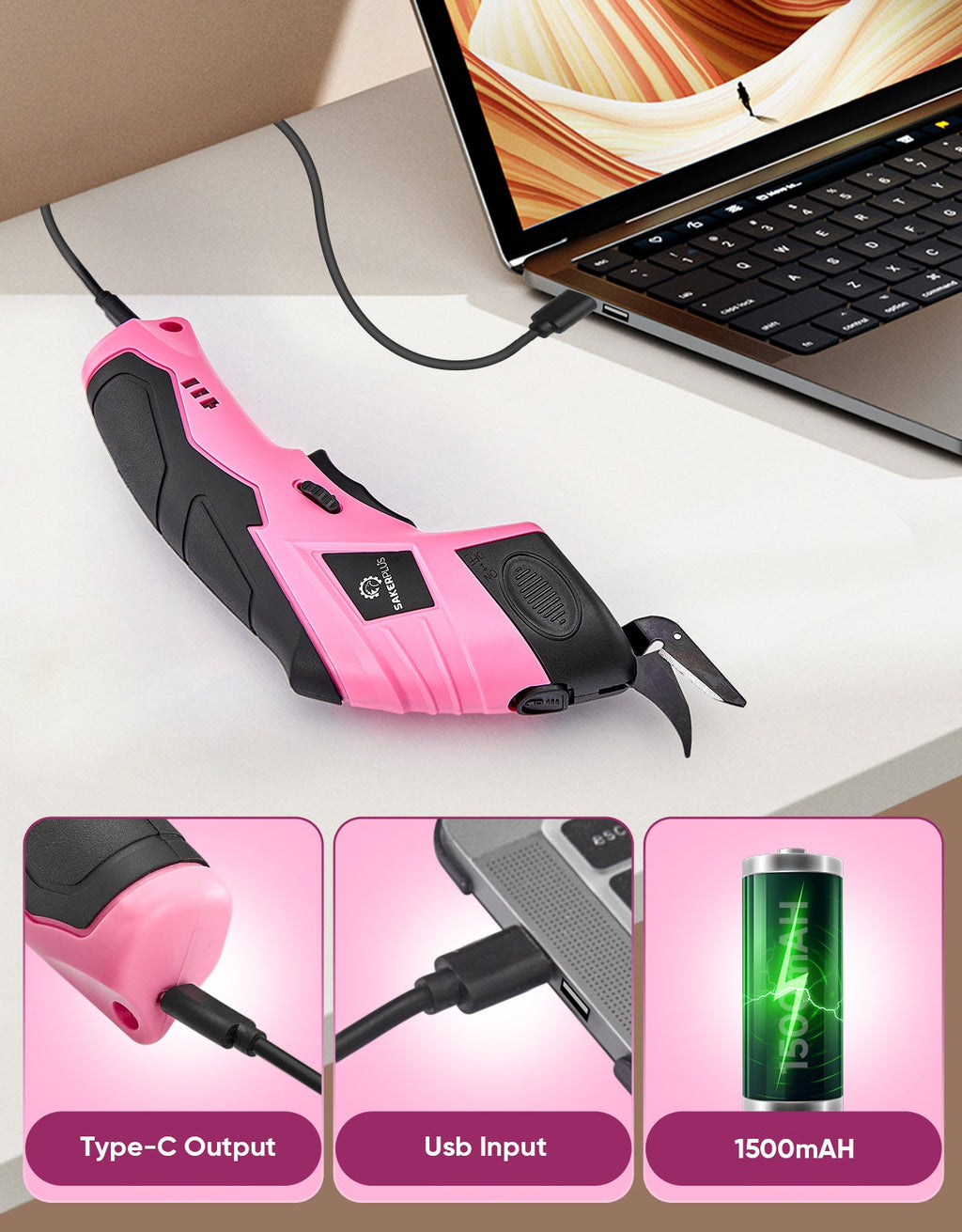 Cordless Electric Scissors