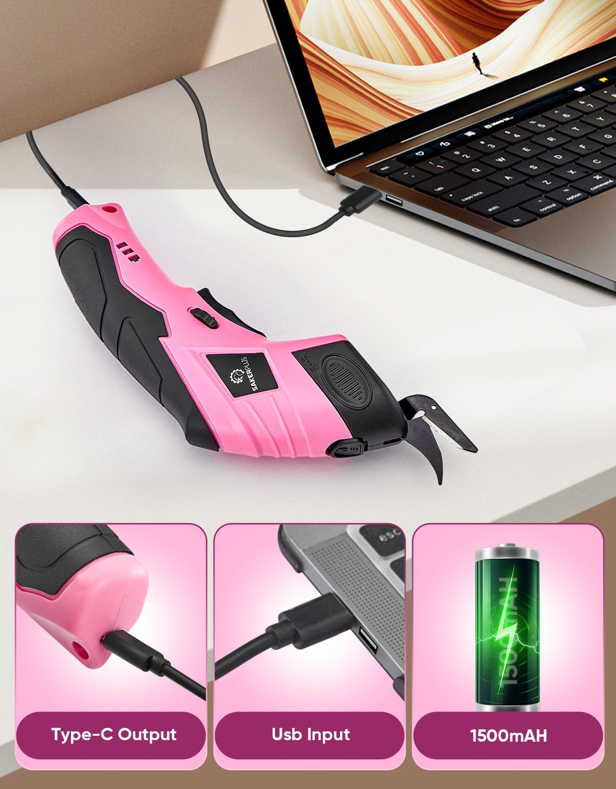 Cordless Electric Scissors