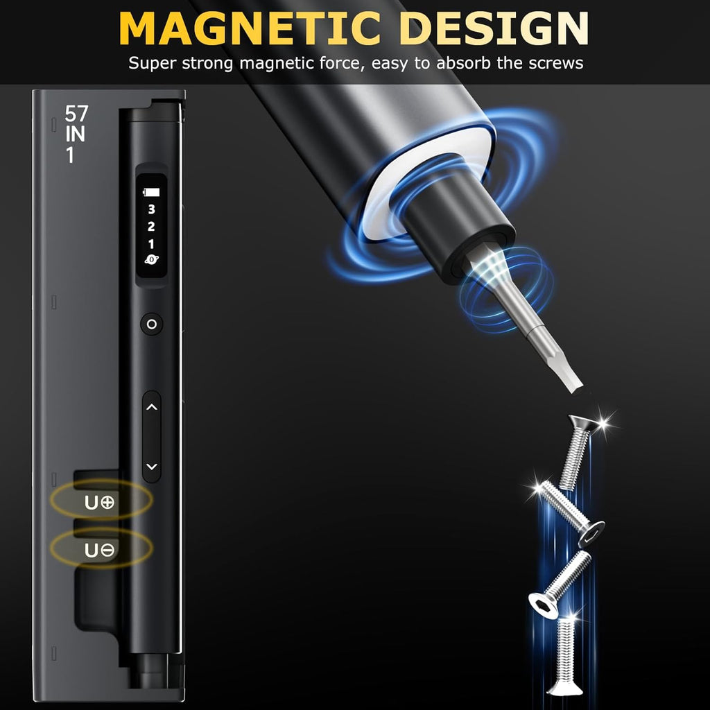 57-in-1 Magnetic Bits Precision Screwdriver Set