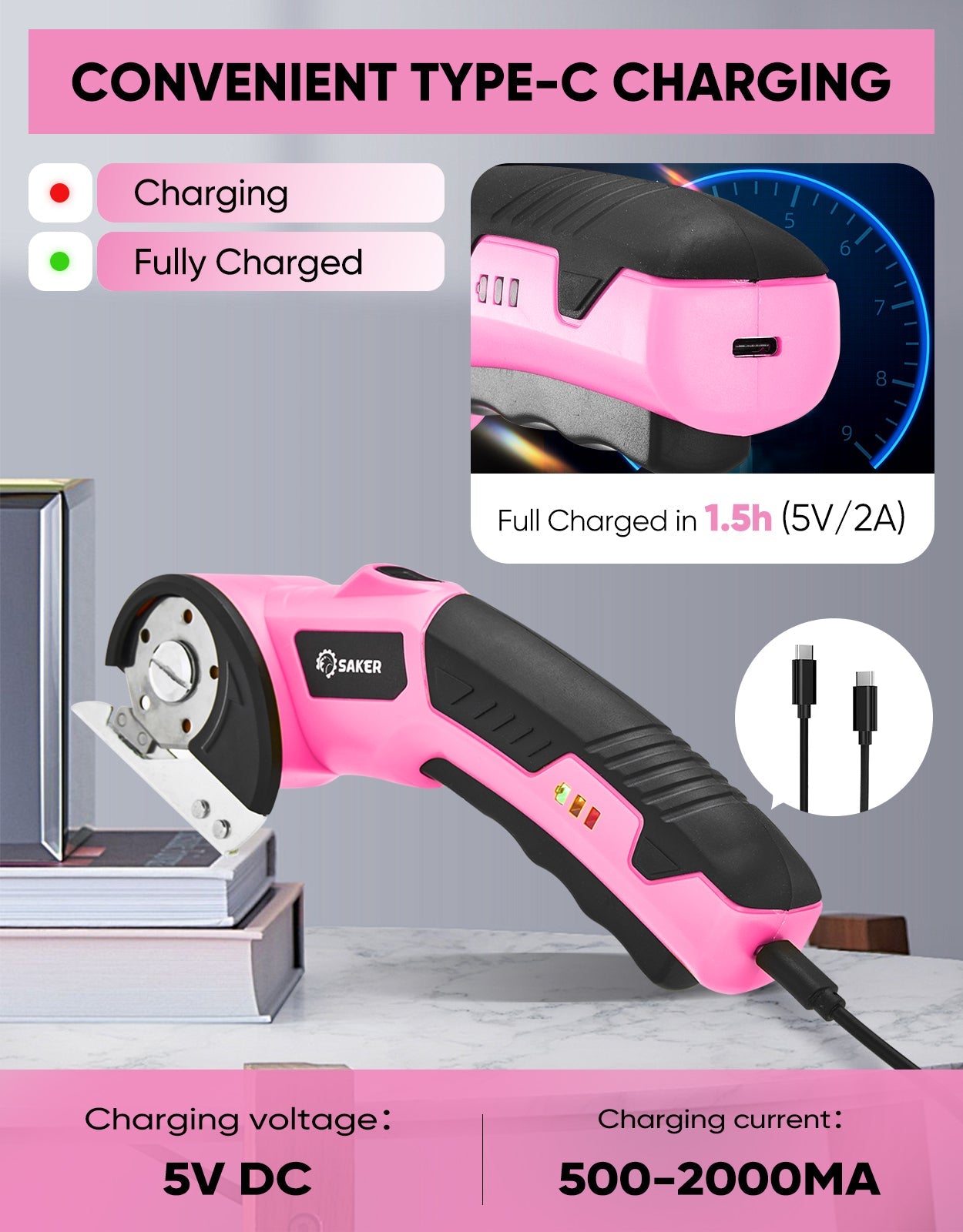 Cordless Electric Scissors