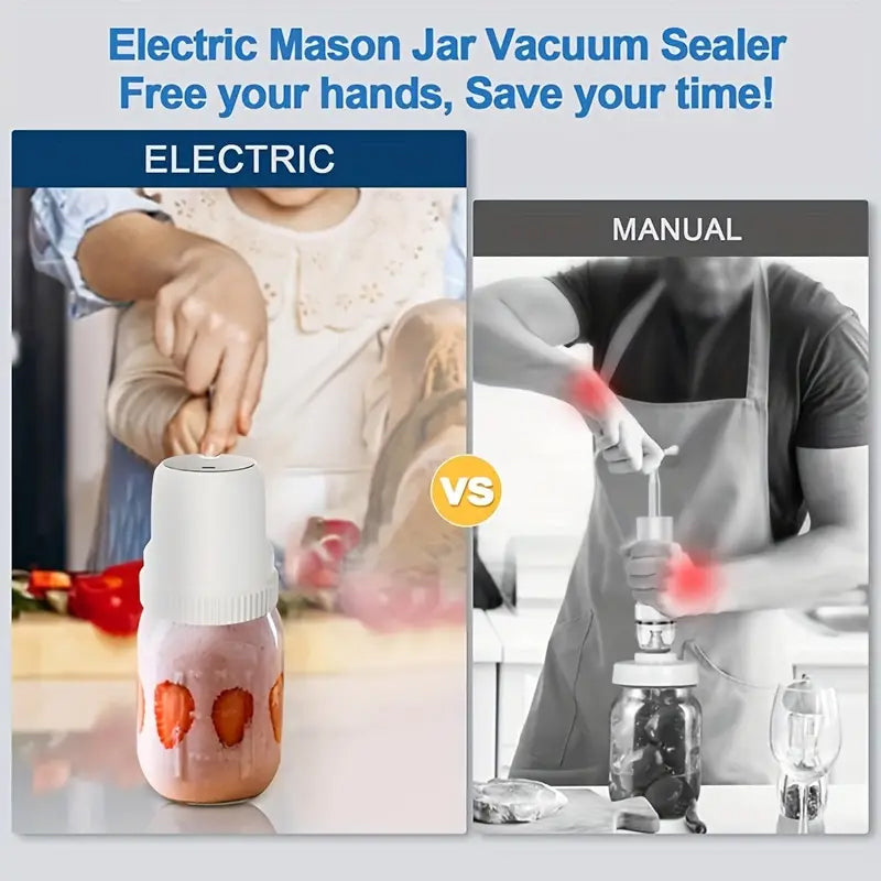 3-in-1 Upgrade Electric Vacuum Sealer Kit