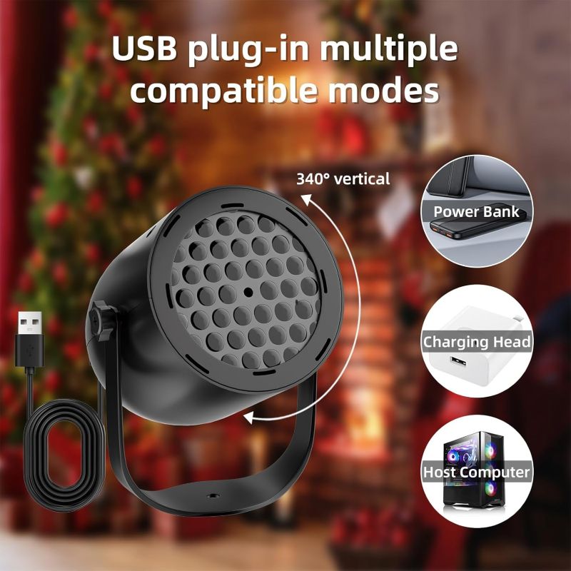 Holiday Snowflake LED Projector Lights
