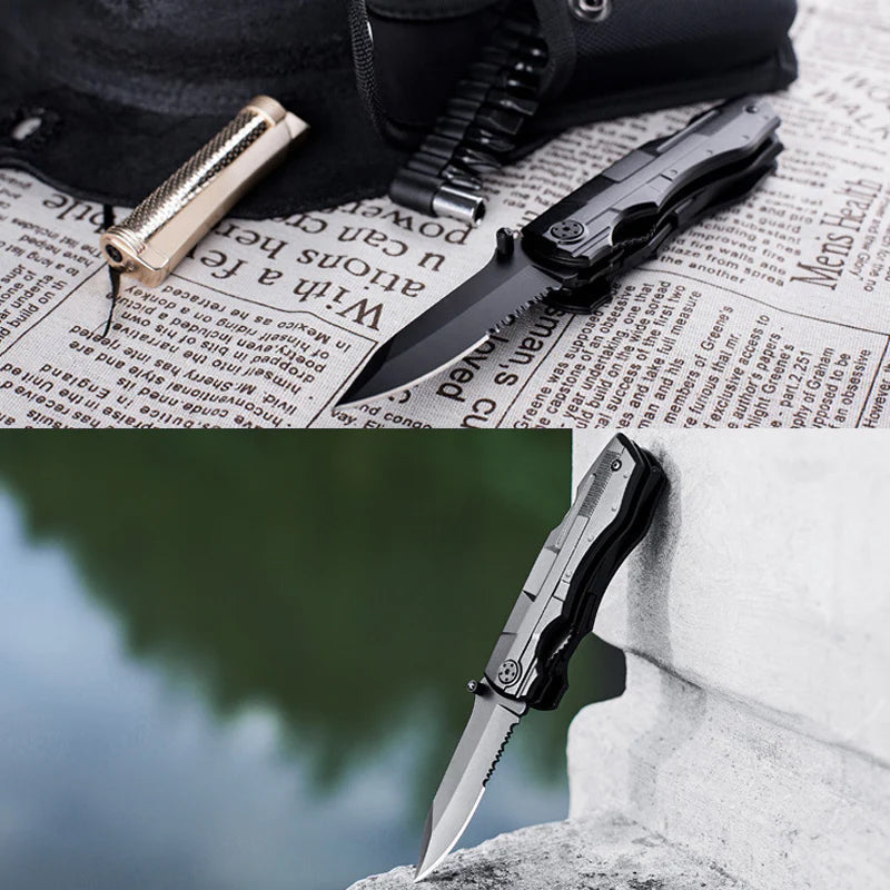 6 in 1 Stainless Steel Pocket Knife Pliers