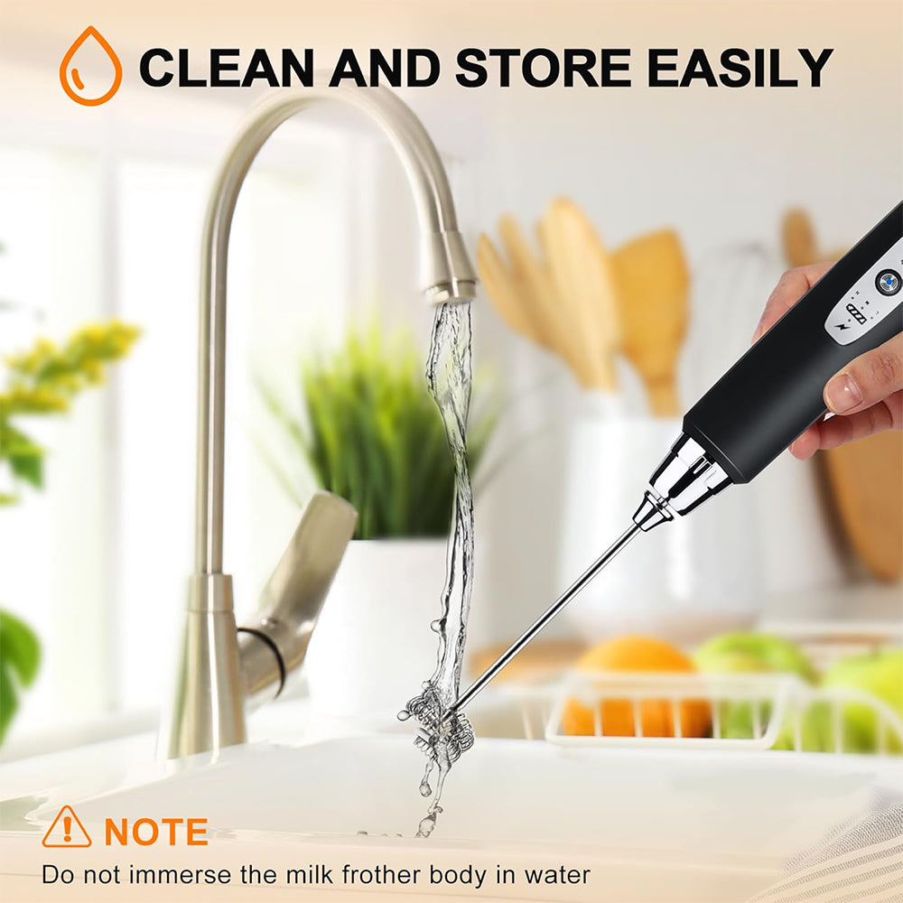 Rechargeable Electric Milk Frother