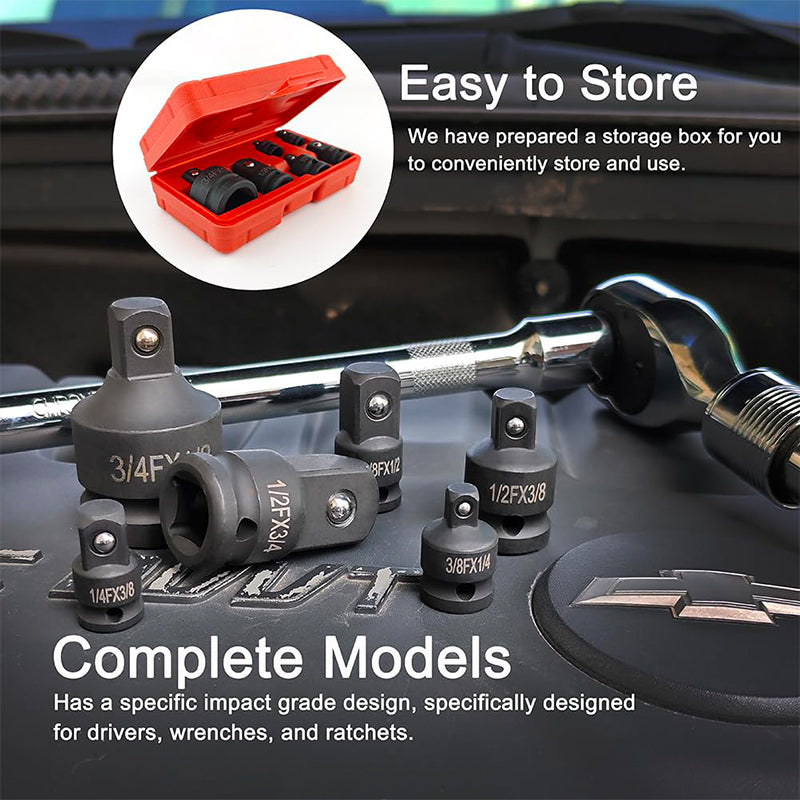Impact Socket Adapter And Reducer Set