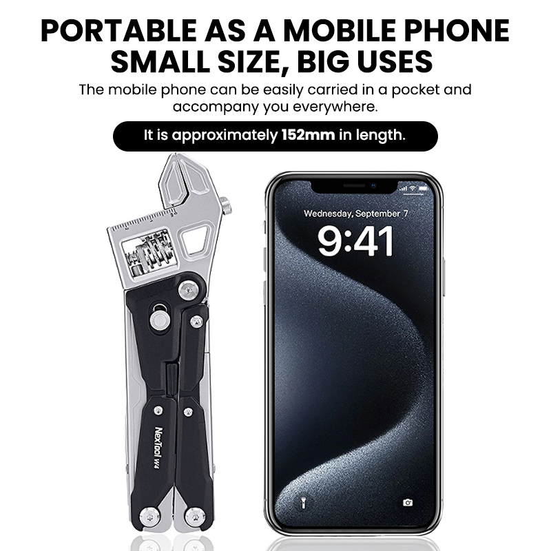 Multifunctional Adjustable Wrench Tool Set