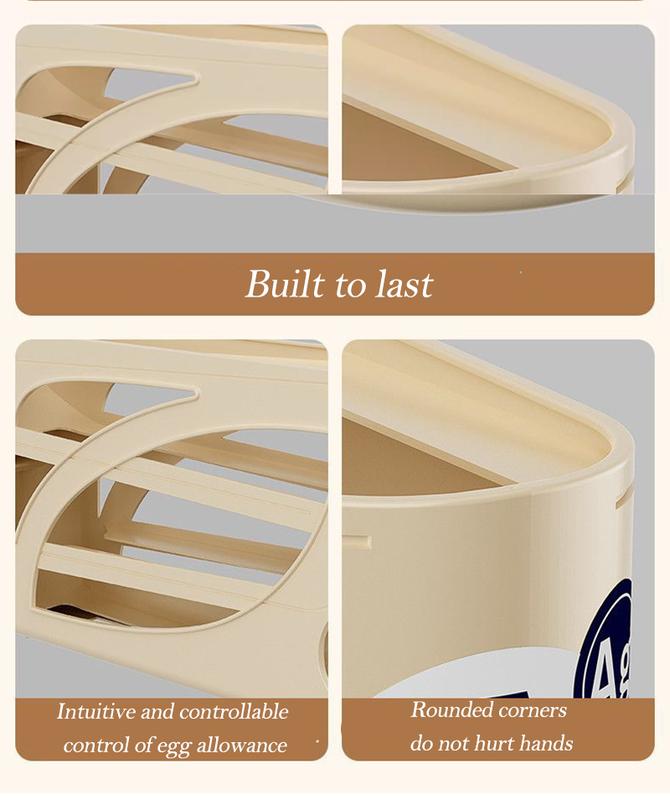 Large Capacity Egg Holder Organizer