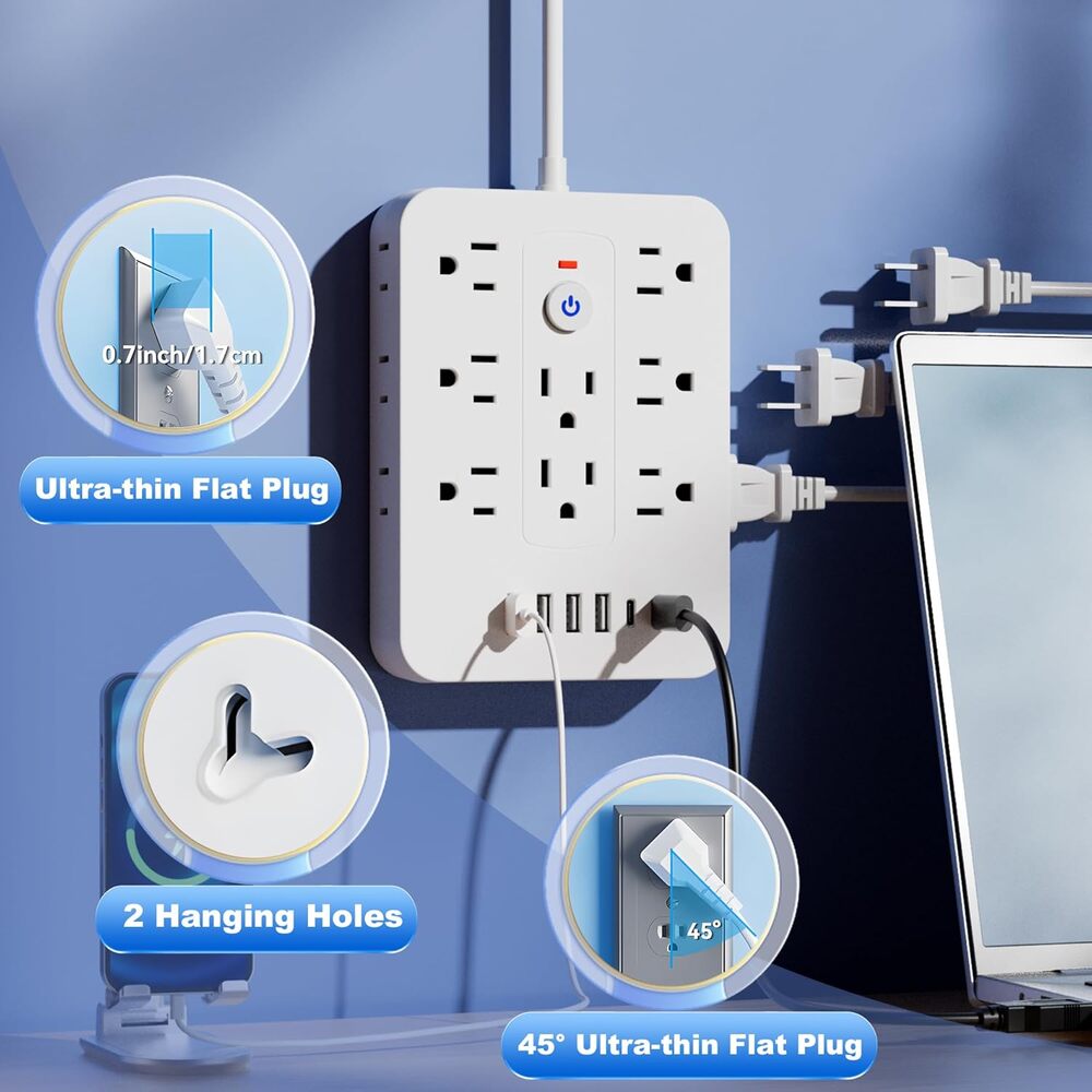 20-in-1 Surge Protector Power Strip