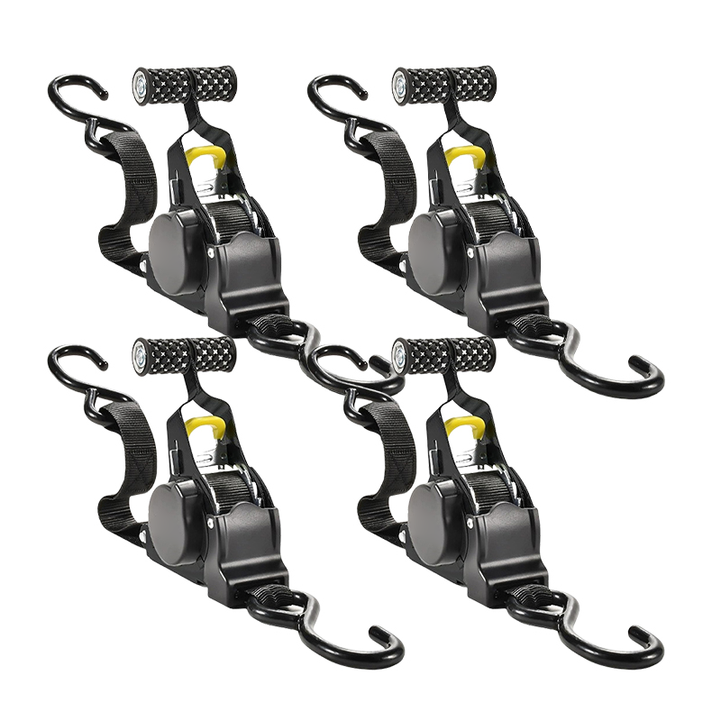 Automatic Retractable Heavy-Duty Ratchet Strap