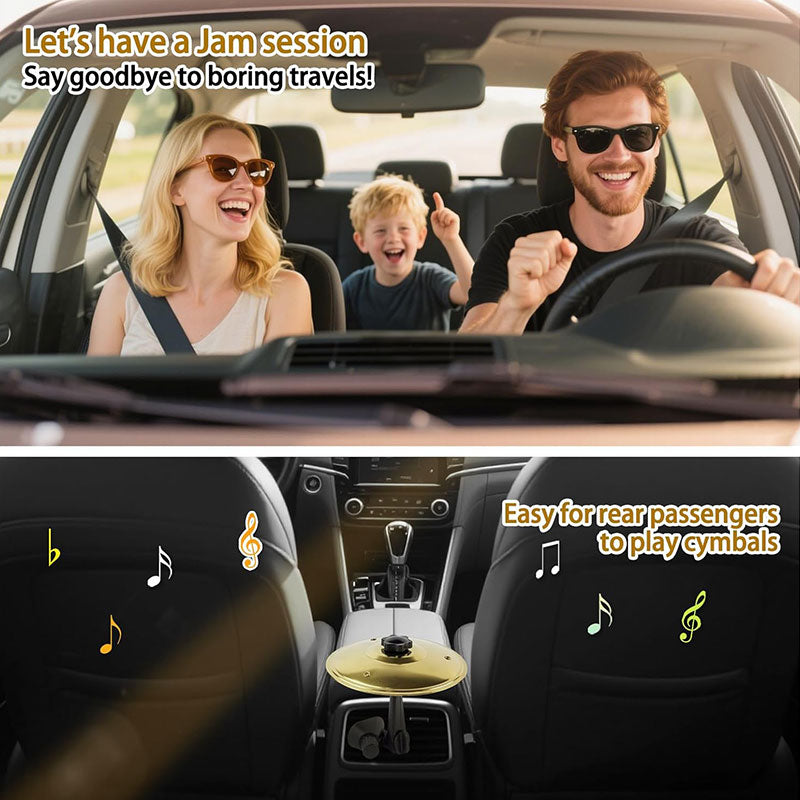 Car Vent Mini Drum Cymbal Accessory