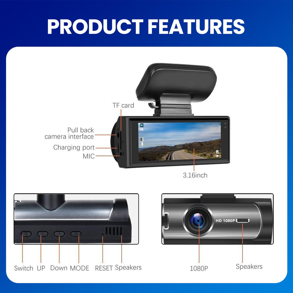 Front & Rear Dashcam