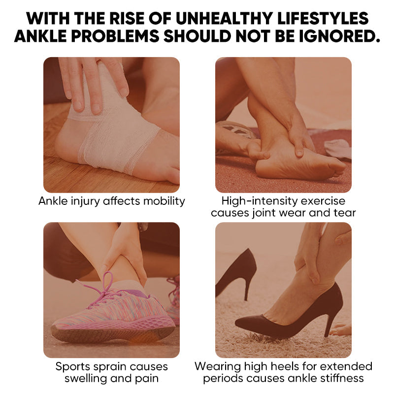 Heated Ankle Wrap For Pain Relief