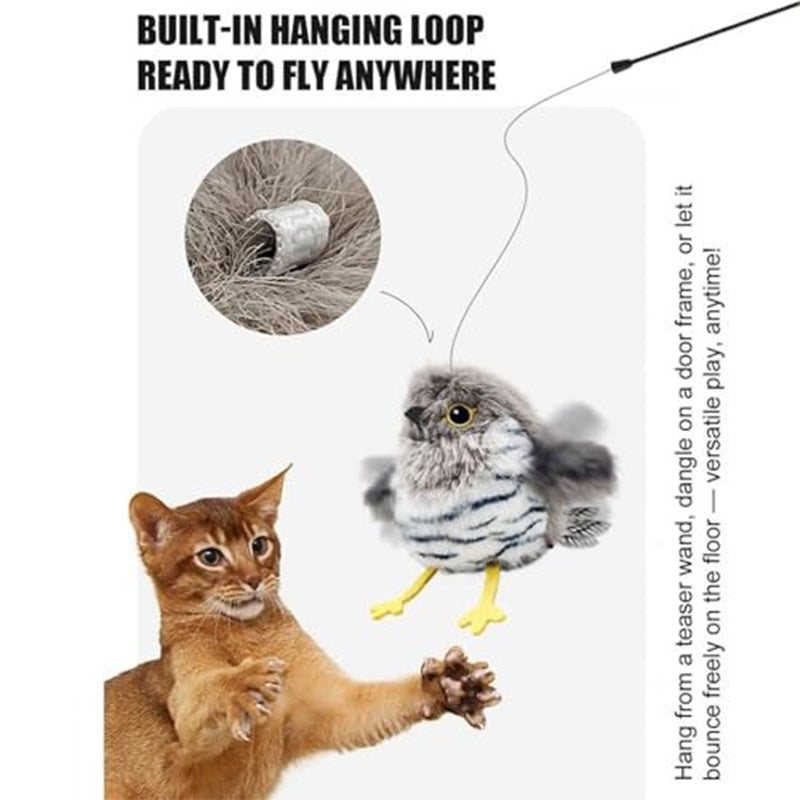Motion Activated Flapping Bird Toy