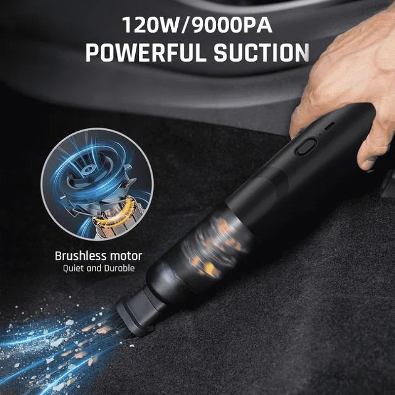 Compact Cordless Car Vacuum Cleaner