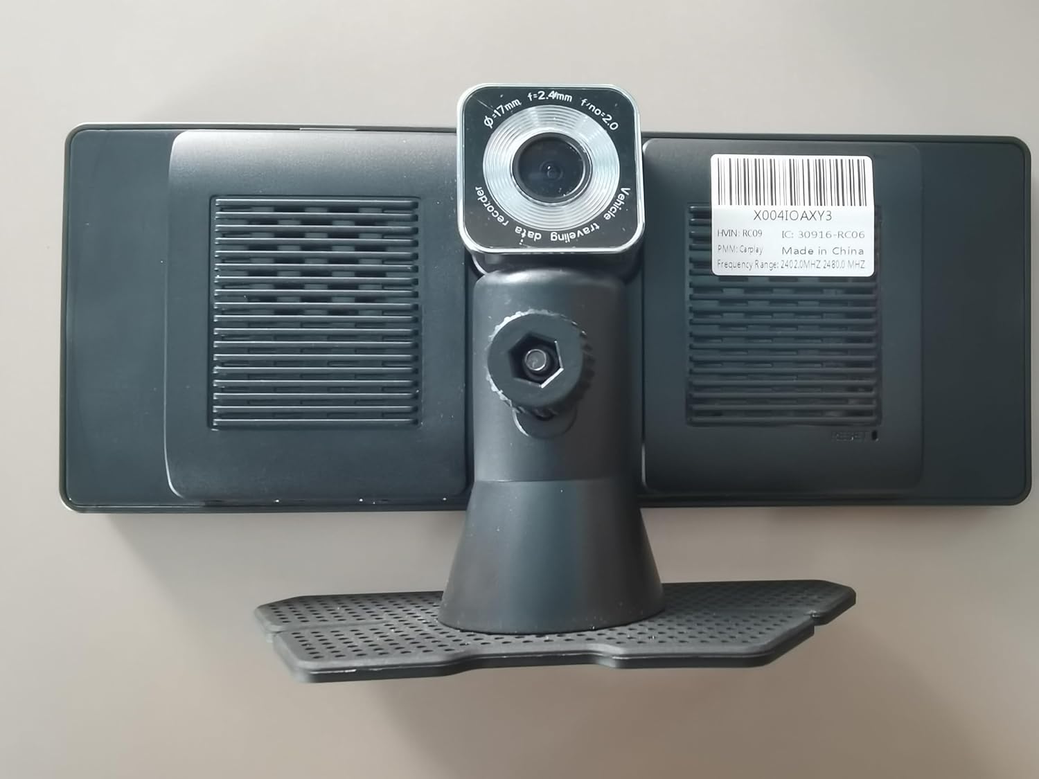 Wireless Carplay Screen With 4K Dashcam