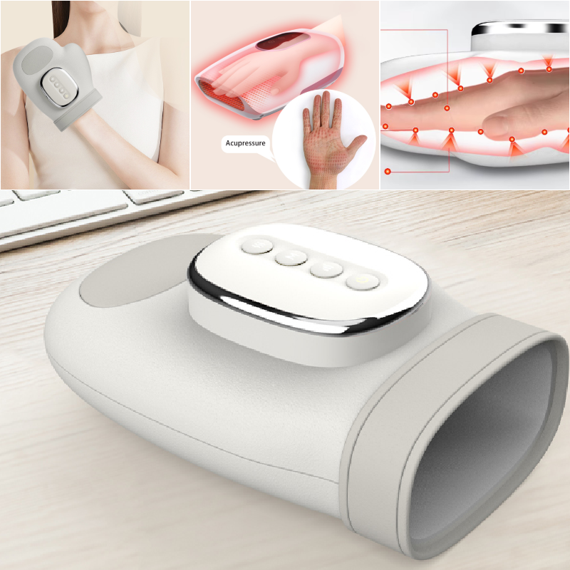Hand Massager with Heat Compression