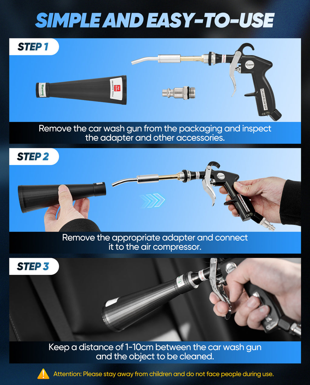 Tornado Dry Cleaning Gun