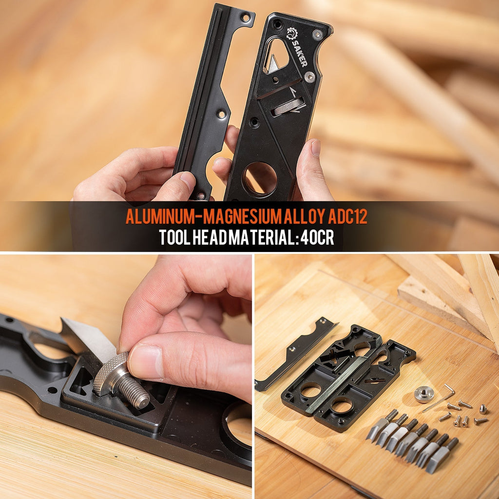Woodworking Hand Tool for Precise Edges - ® Chamfer Plane