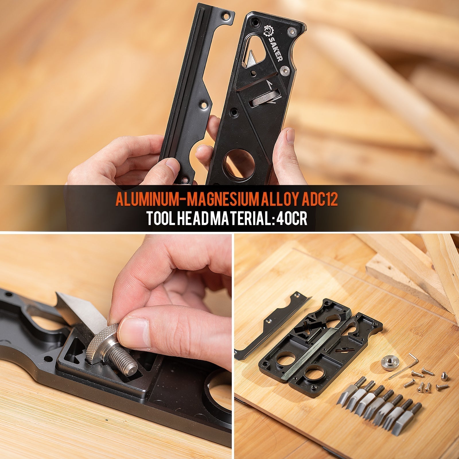 Woodworking Hand Tool for Precise Edges - ® Chamfer Plane