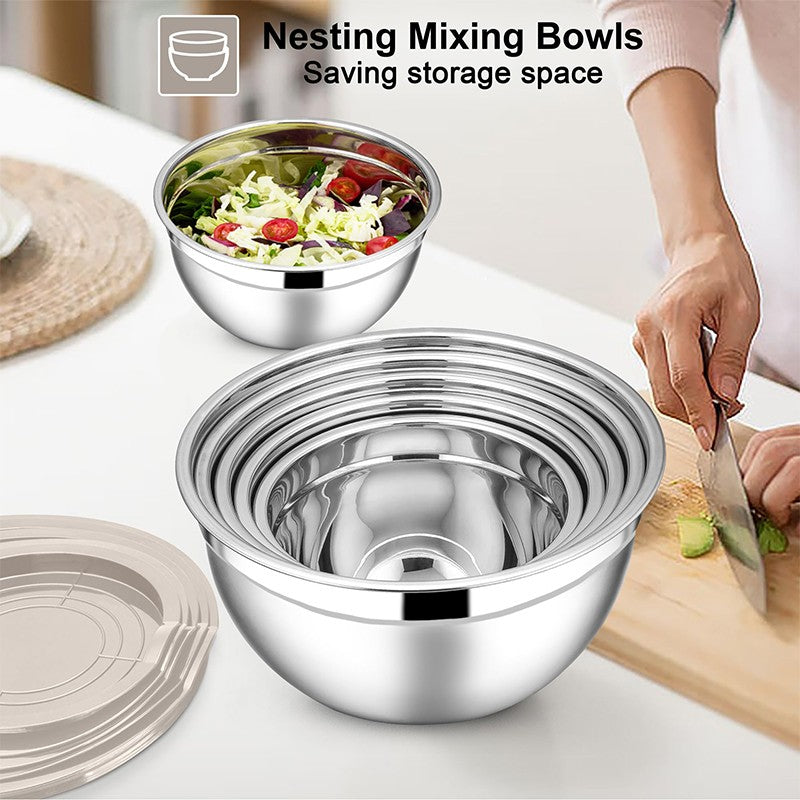 Stainless Steel Mixing Bowls Set