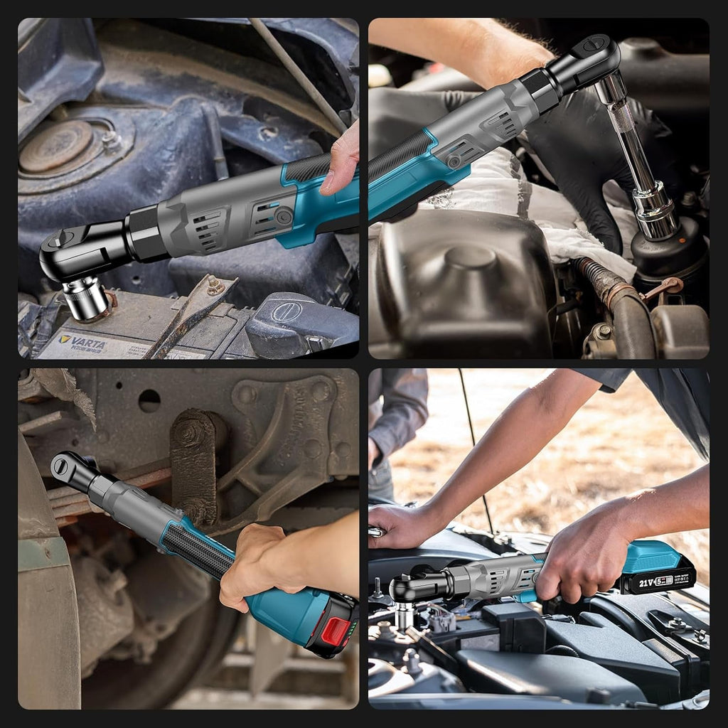 Cordless Electric Ratchet Wrench Set