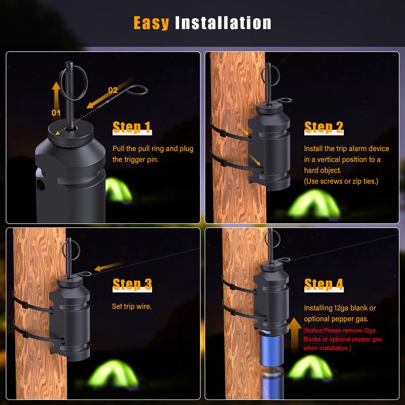 Trip Wire Alarm Device