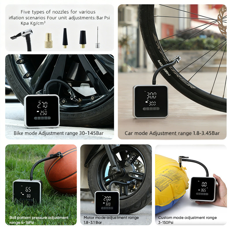 High Pressure Portable Tire Inflator