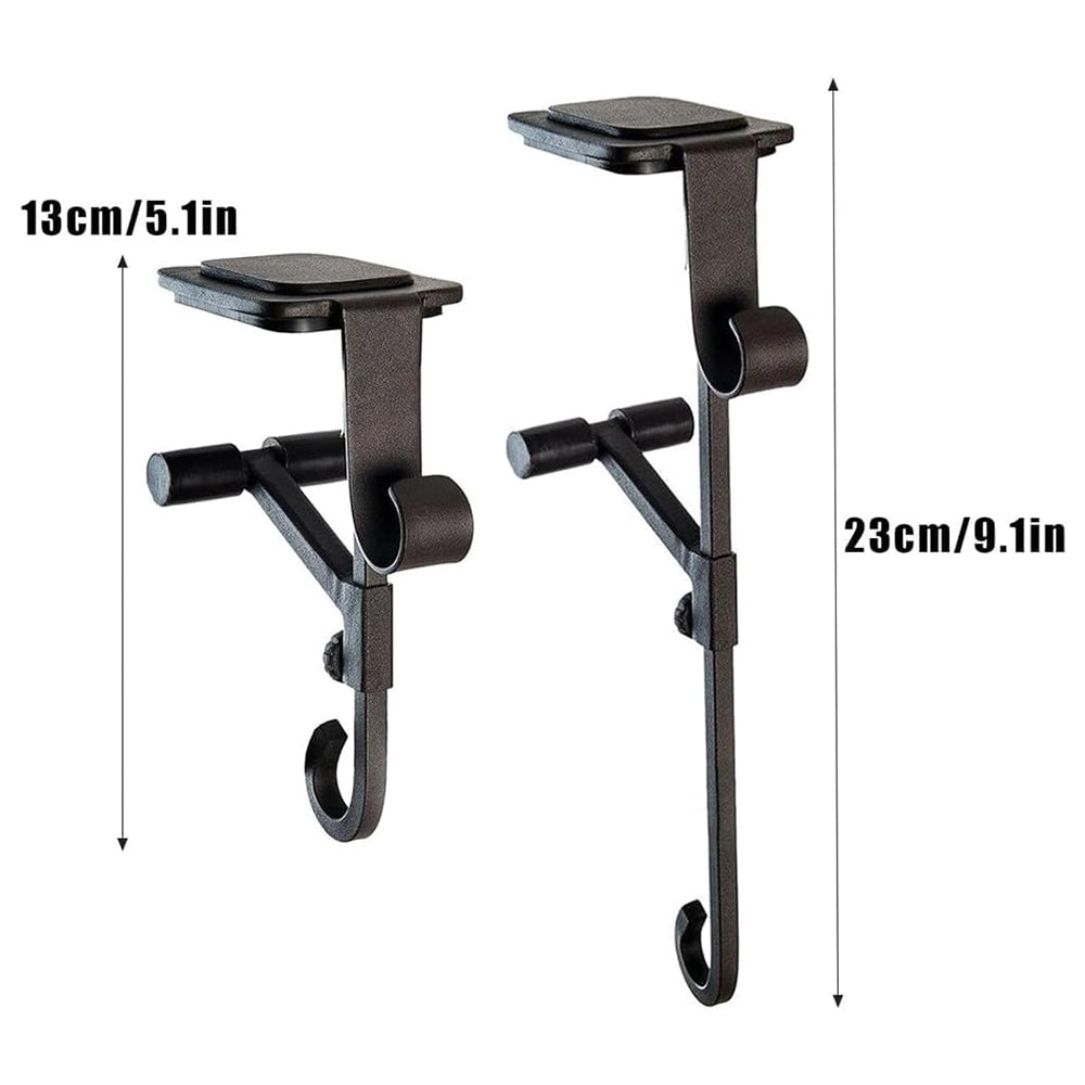 Adjustable Fireplace Garland and Stocking Hanger