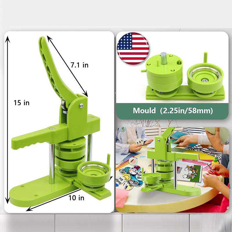 Button Badge Maker Press Machine