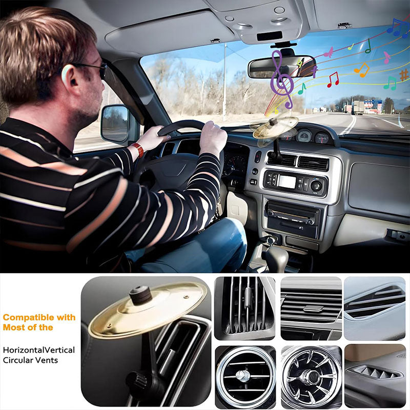 Car Vent Mini Drum Cymbal Accessory