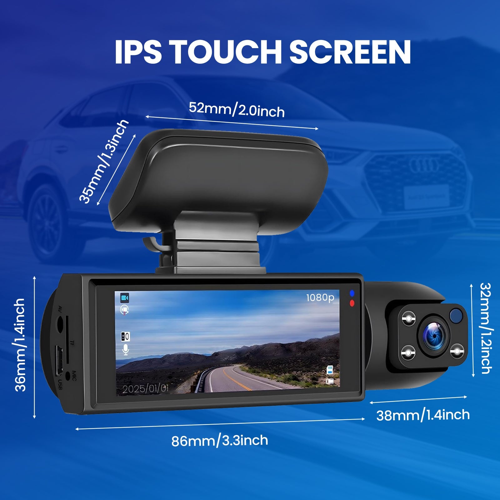 Front & Rear Dashcam
