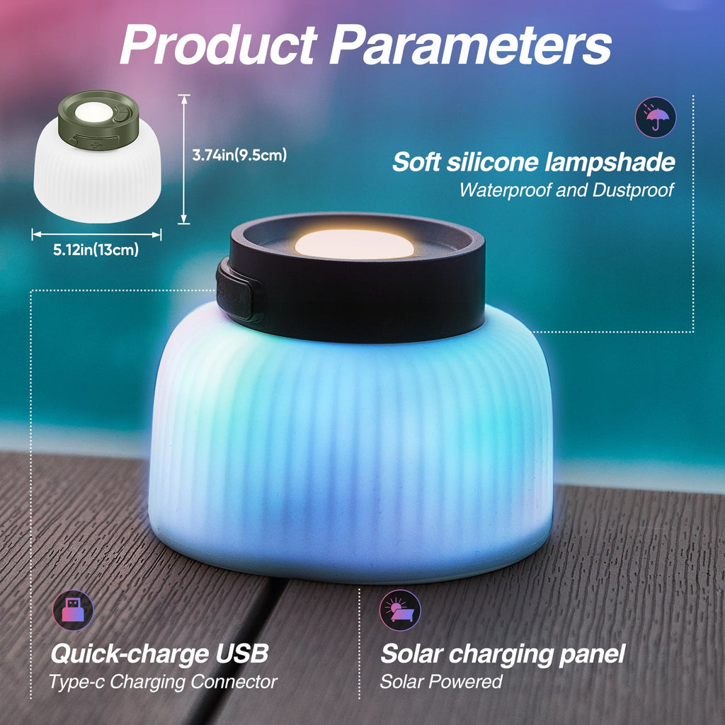 Solar Camping String Lights