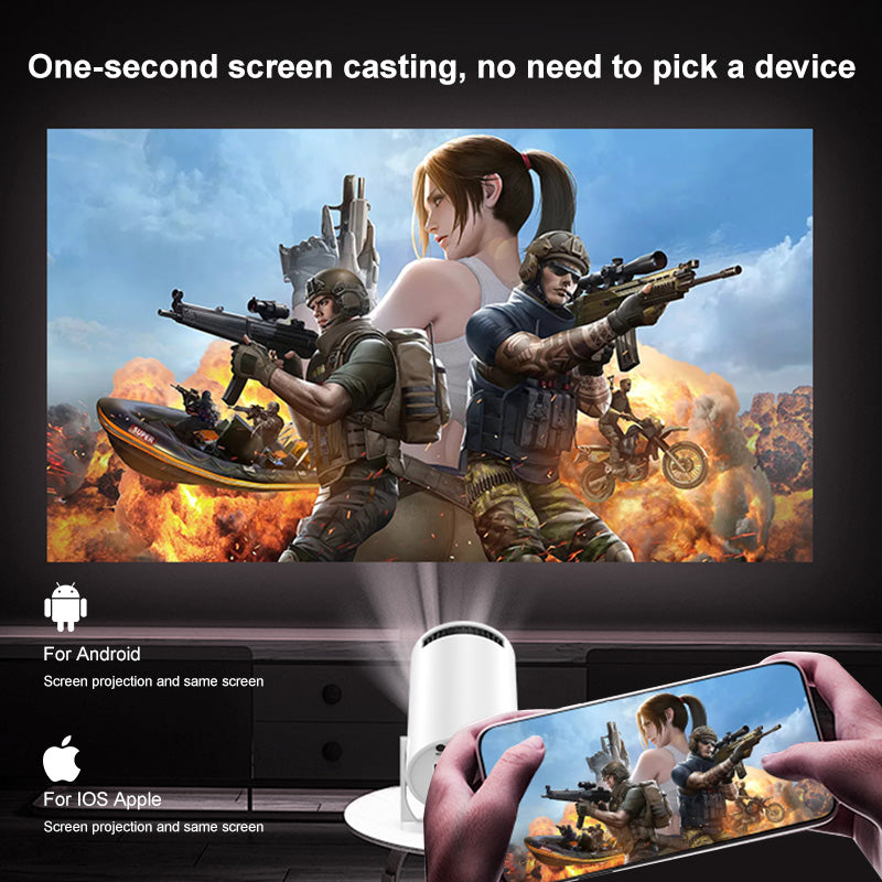 Wireless Bluetooth Projector