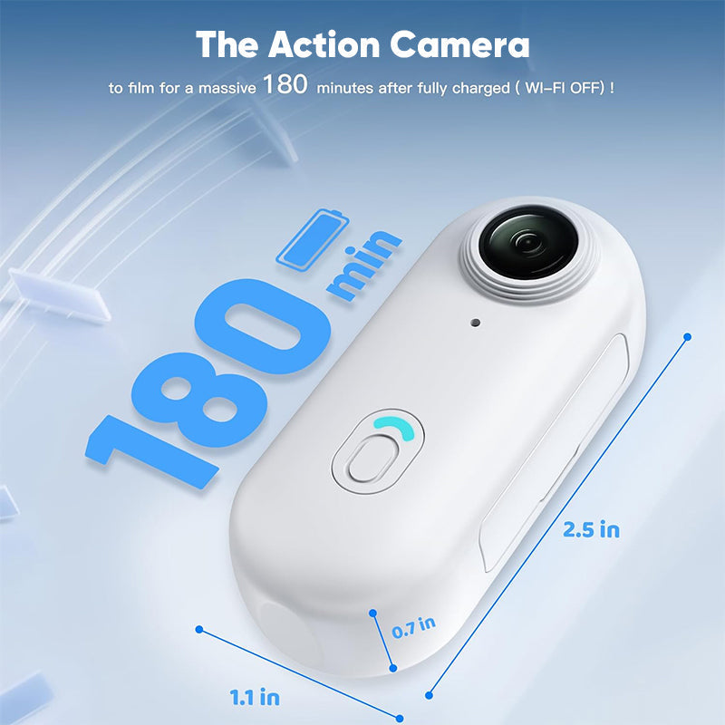 Magnetic 4K UHD Action Camera