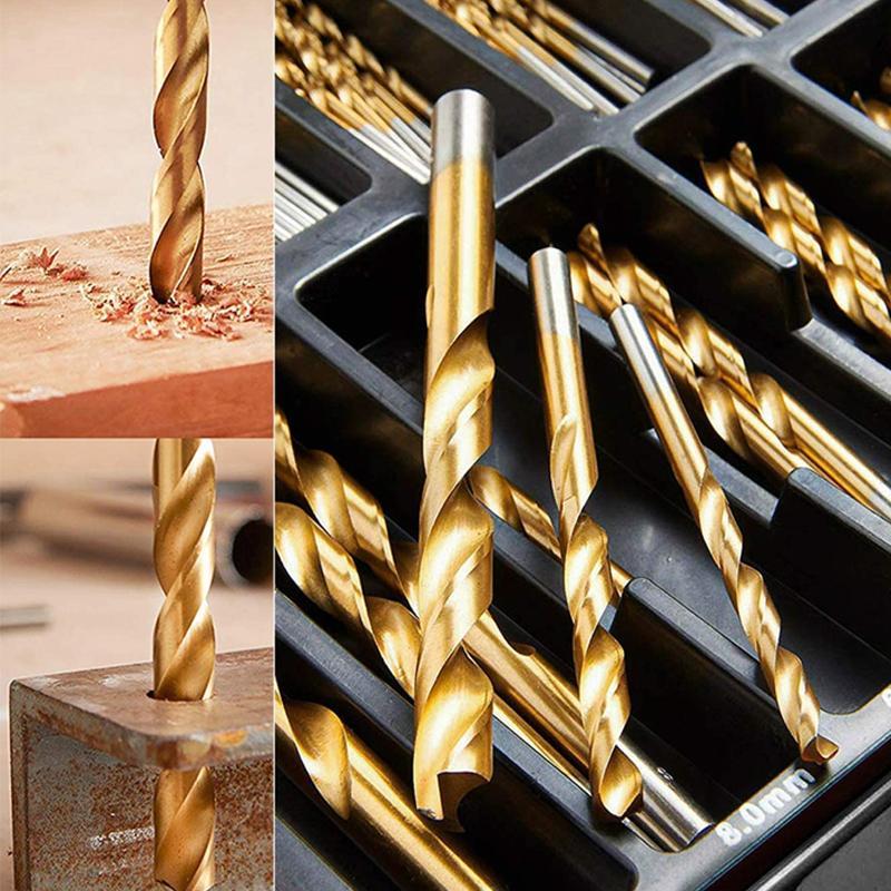 99pcs High Speed Steel Drill Bit Set