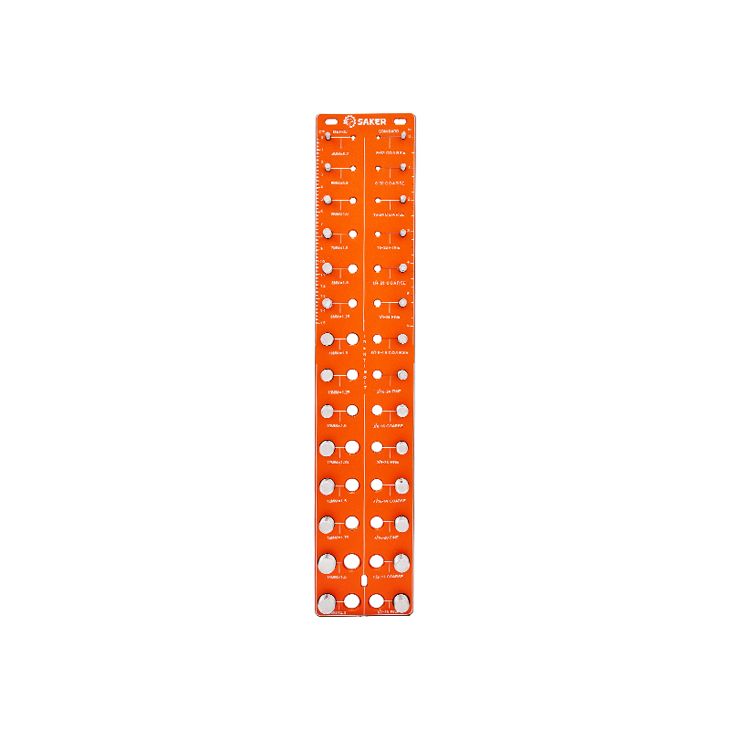 Universal Thread Identifier Tool - ® Nut and Bolt Thread Checker