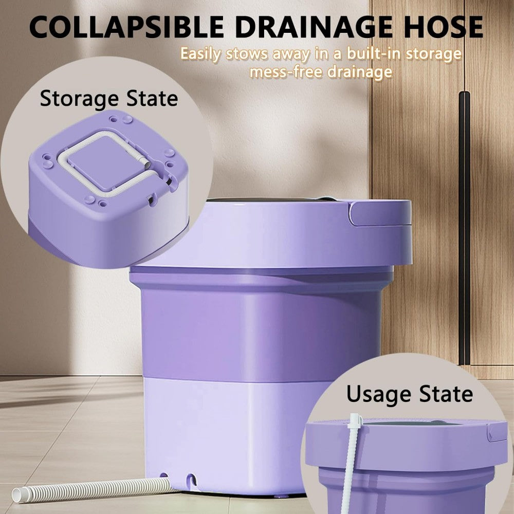 Foldable Portable Mini Washing Machine