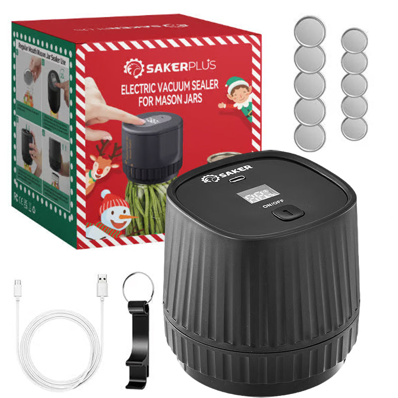 Efficient Food Saver -  Electric Vacuum Sealer For Mason Jars