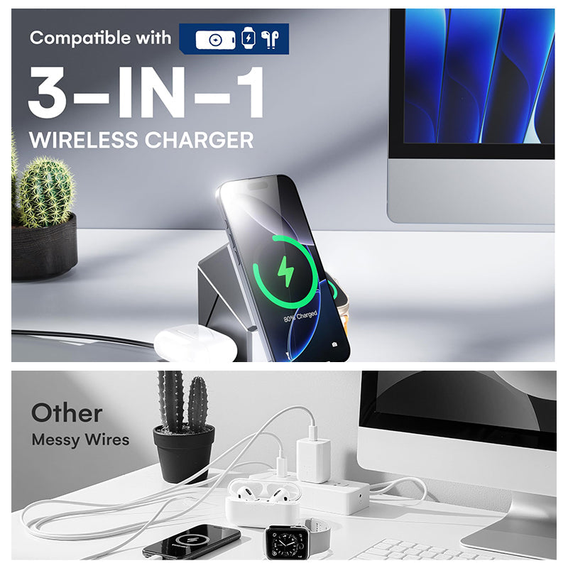 3 in 1 Charging Station for Apple