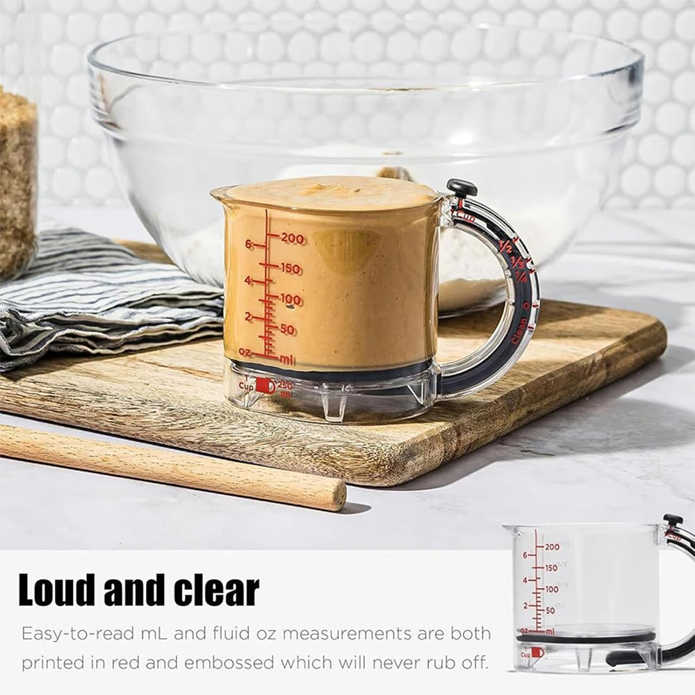Adjustable Multi-Functional Measuring Cup