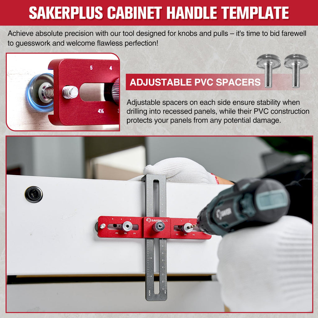 Cabinet Hardware Jig