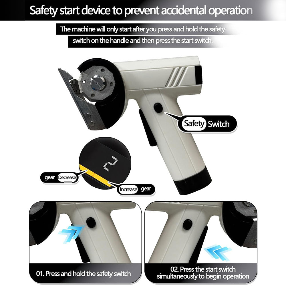 Cordless Electric Cutter With Display