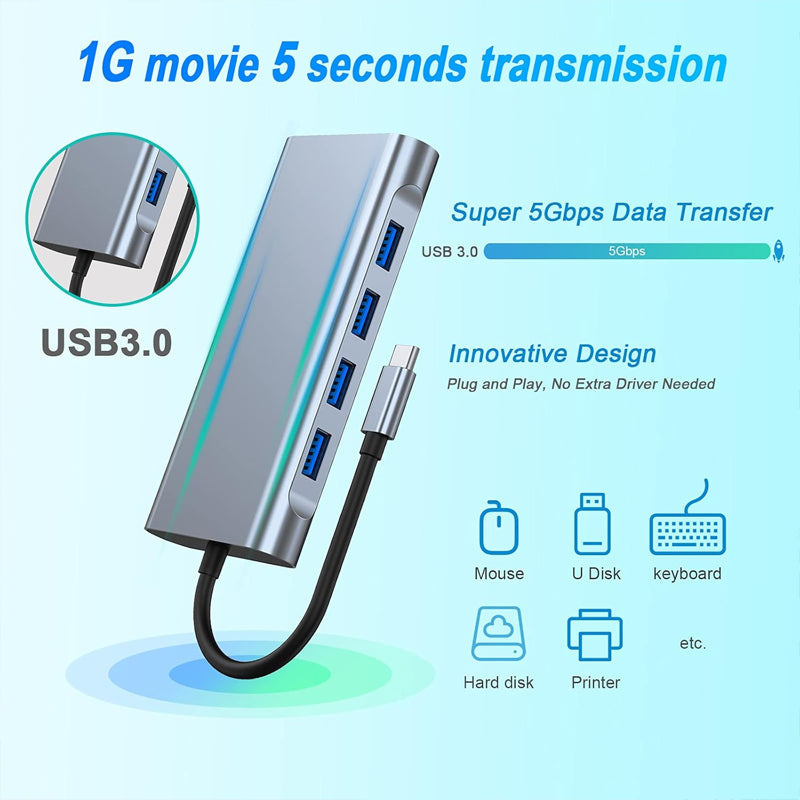 11 In 1 USB C Hub