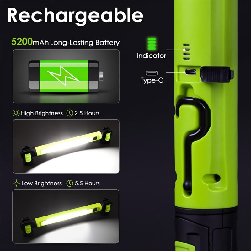 Rechargeable Magnetic Underhood Work Light