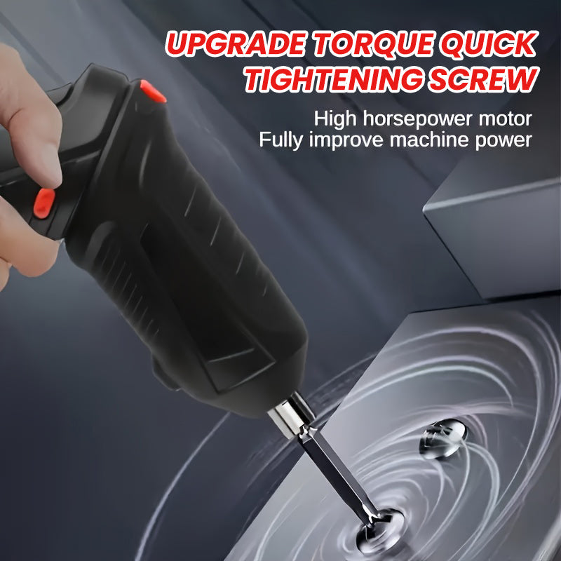 Cordless Electric Screwdriver with Bits