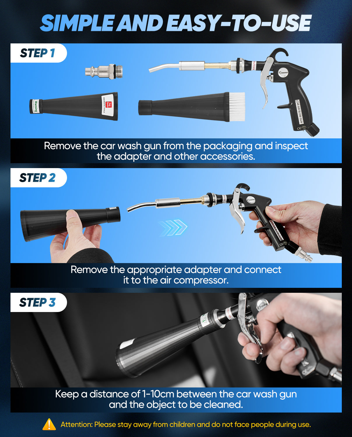 Tornado Dry Cleaning Gun