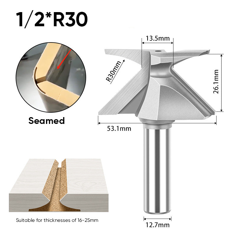 Arc-shaped Integrated Milling Cutter
