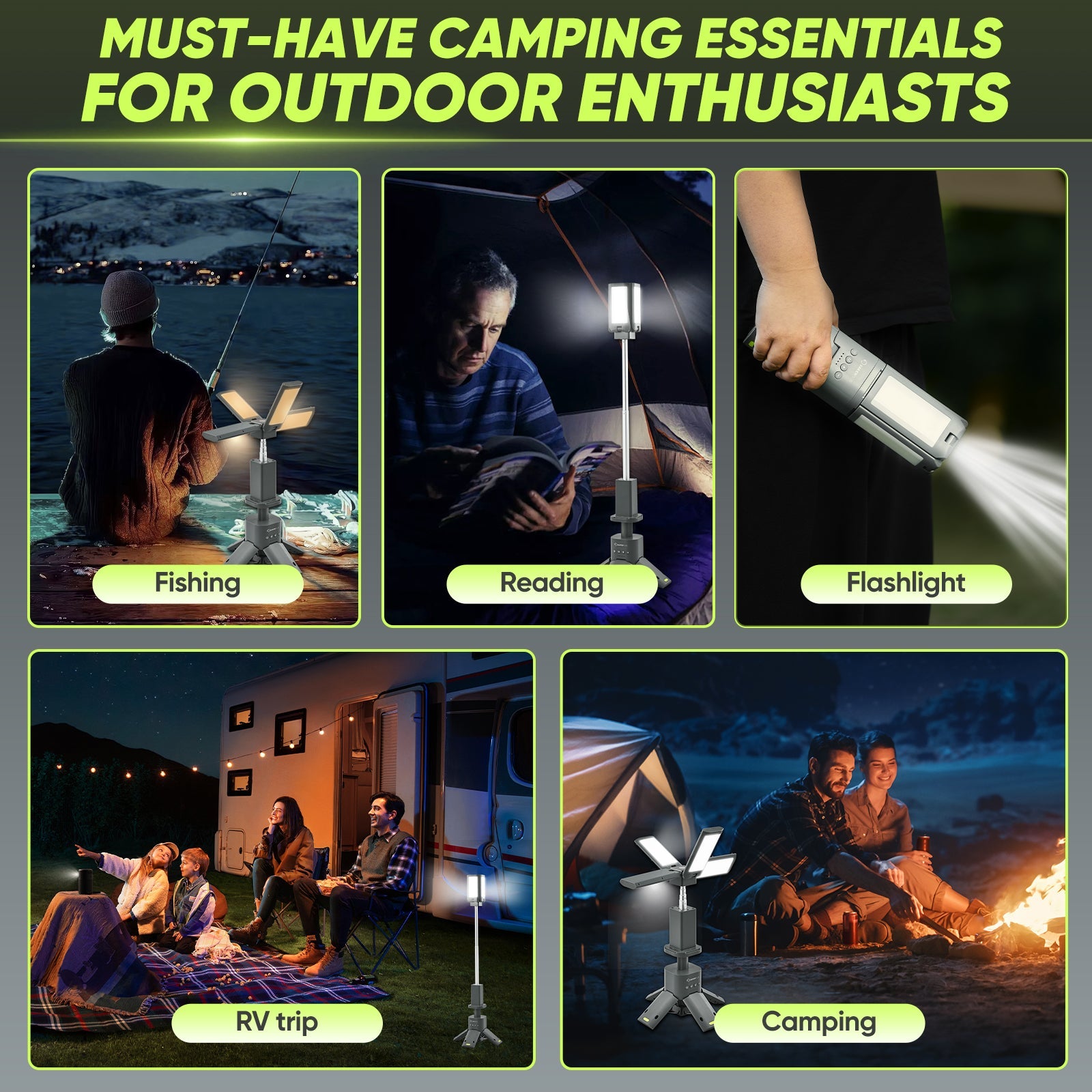 Telescopic Camping Lantern